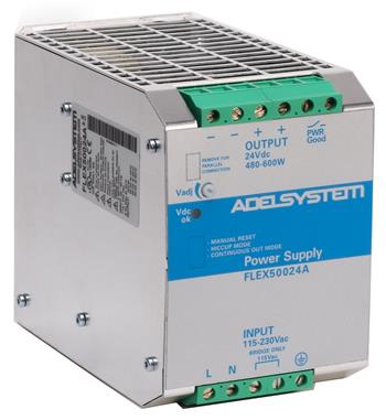ADEL System FLEX50024A, průmyslový zdroj, 24V/25A, 600W