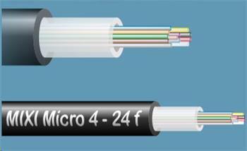 CT MiXi micro, 4 vl. G.657.A1, OD 3,0 mm, HDPE plášť