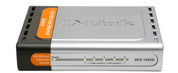 D-Link DES-1005D, 5-ti portový switch 10/100 Mbit
