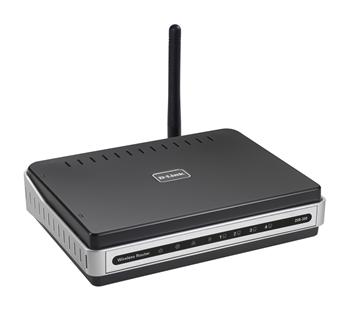 D-Link DIR-300, Wireless G Router with 4 Port 10/100 Switch