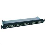 DATACOM Patch panel 19" STP 24 port CAT6A LSA 1U BK (3x8p)