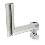 Držák antény 40/30cm s vinklem a vzpěrou, (na stožár 30-100mm), trubka 76/3mm, zinek Žár