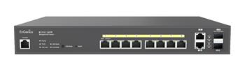 EnGenius ECS1112FP Cloud Managed PoE Switch, 10x GE port, 2x SFP