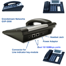 Enterprise VoIP telefon Grandstream GXP-2000