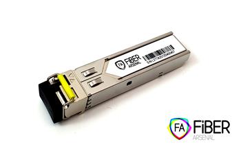 Fiber Arsenal SFP WDM, 1,25Gbps, LC simp., 20km, 1550/1310nm, DDM, -40°C až +85°C, Cisco