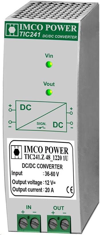 IMCO POWER TIC241.H 48_1225, měnič 48V DC/12V DC, 300W