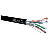 Instalační kabel Solarix CAT6A STP PE Fca 500m/cívka SXKD-6A-STP-PE