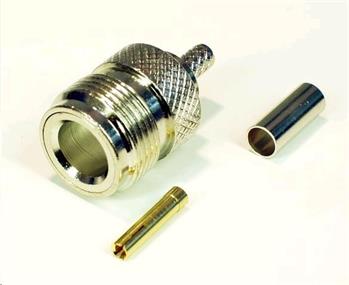 Konektor N-female na RG 174, krimpovací