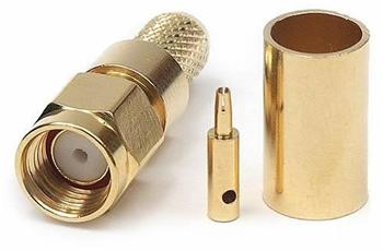Konektor RSMA female 6 mm, krimpovací