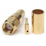 Konektor RSMA male 3 mm, krimpovací
