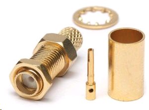 Konektor SMA female pro H155, krimpovací