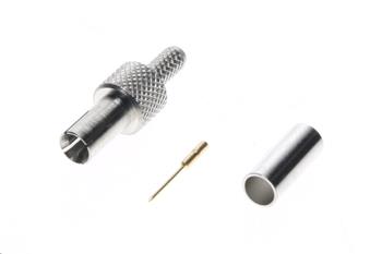 Konektor TS9 male na RG 174, krimpovací