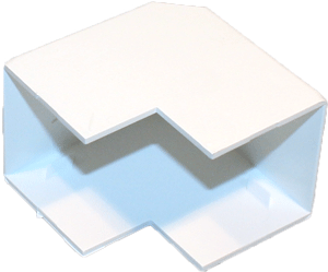 Kryt lišty 40 x 40 roh vnější