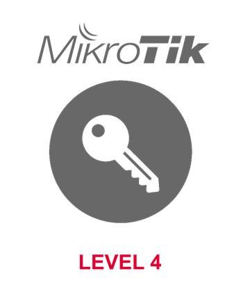 Licence MikroTik RouterOS Level 4