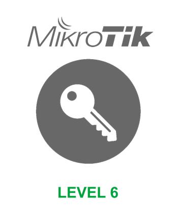 Licence MikroTik RouterOS Level 6