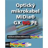 LT MiDia GX 96 vl. AW+, 8x12 vl./trub., HDPE plášť, OD 6,2 mm (8 el.)