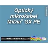 LT MiDia GX NG 48 vl. AW+, 4x12 vl./trub., OD 5,2 mm (6 el.), HDPE plášť