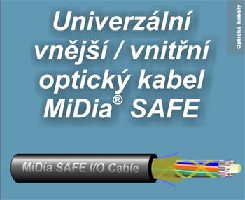 LT MiDia SAFE, 144 vl. AW, 12 x 12 vl./trub., LS0H plášť, OD 14,8 mm