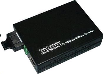 Media konvertor ZCOMAX AK, 1,25 Gbps, SM, SC dupl., 20km, 1310nm