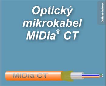 MiDia CT, 24 vl. AW FLEX, OD 4,1 mm, PA orange plášť