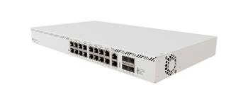 MikroTik CRS320-8P-8B-4S+RM, 16x GEth port, 802.3bt PoE switch