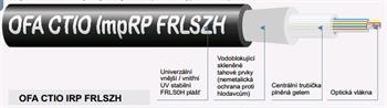 Optický kabel CTIO ImpRP FRLSZH12f, 6,2mm
