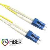 Optický patchcord, 9/125, LC/PC-LC/PC, SM, duplex, 0,25m