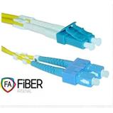 Optický patchcord, 9/125, LC/PC-SC/PC, SM, duplex, 3m