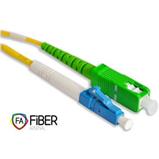 Optický patchcord, 9/125, SC/APC-LC/PC, SM, simplex, 10m