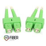 Optický patchcord, 9/125, SC/APC-SC/APC, SM, duplex, 5m