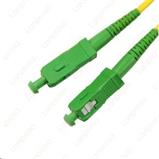 Optický patchcord, 9/125, SC/APC-SC/APC, SM, simplex, 10m