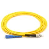 Optický patchcord, 9/125, SC/PC-FC/PC, SM, duplex, 1m