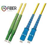 Optický patchcord, 9/125, SC/PC-LC/APC, SM, duplex, 3m