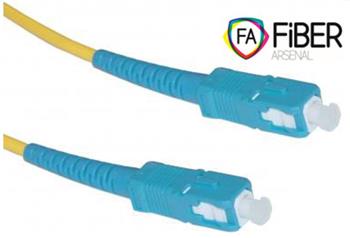 Optický patchcord, 9/125, SC/PC-SC/PC, SM simplex, 5m
