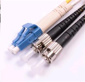 Optický patchcord, OM2, 50/125, LC/PC-ST/PC, MM, duplex, 5m