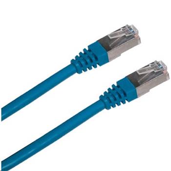 Patch cord FTP CAT5E 2m modrý