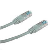Patch cord UTP CAT5E 1m šedý