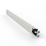 PATCHBOX.ONE Cat.6a STP, kazeta s kabelem 0.8m, černá, 8RU