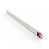 PATCHBOX.ONE Cat.6a STP, kazeta s kabelem 1.8m, červená, 30RU