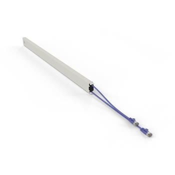 PATCHBOX.ONE Cat.6a STP, kazeta s kabelem 2.5m, fialová, 46RU