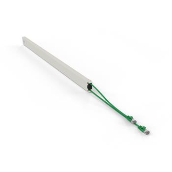 PATCHBOX.ONE Cat.6a STP, kazeta s kabelem 2.5m, zelená, 46RU