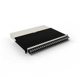 PATCHBOX.ONE Sestava Cat.6a UTP, vč. 24 kazet s kabely 0.8m, černá, 8RU