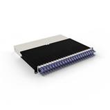 PATCHBOX.ONE Sestava Cat.6a UTP, vč. 24 kazet s kabely 0.8m, fialová, 8RU