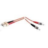Patchcord optický MM OM2 50/125, SC-ST, 1m, LSOH oranžový dup. 2x 2,8mm, I/L 0,3dB, R/L -25dB, OEM