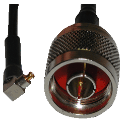 Pigtail - Redukce MMCX (Orinoco) N-male, 400 mm