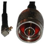 Pigtail - Redukce MMCX (Orinoco) N-male, 400 mm