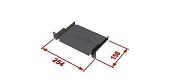 Police Triton s perforací, 10", 1U, 150mm