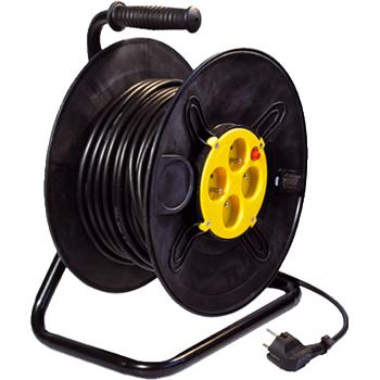 Prodlužovací buben KF-FBG-23A 3G1.5mm-40mt 4 zásuvky