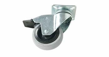 RACK Sada koleček s brzdou , nosnost 200 kg