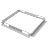 Rám Triton pro ventilační jednotku spodní RAL7035